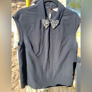 Ted Baker London Navy Blouse